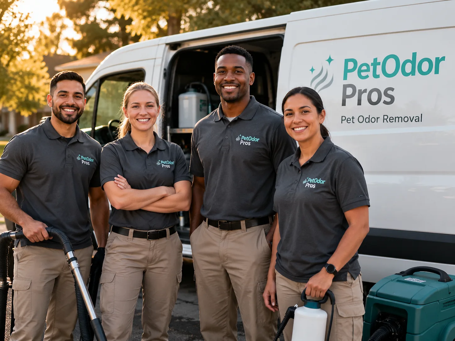 Pet Odor Removal team serving Tioga, ND